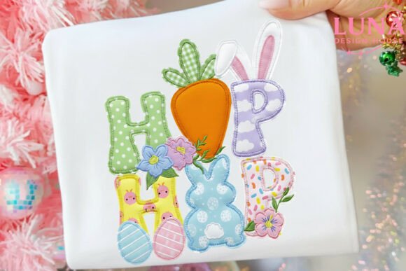 Faux Embroidery Hip Hop Easter PNG